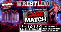Rumble Wrestling comes to Ashford for a 16ft High Cage Match Special
